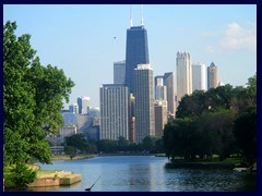 Views from Lincoln Park and North Ave Beach 03 - Streeterville with Magnificent Mile